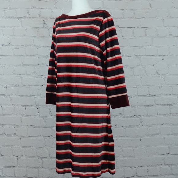 NWT SANCTUARY Katia Velvet Striped Sheath Dress … - Picture 2 of 8